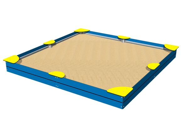 Cutie de nisip cu scaune 3x3 m PIP3030BY