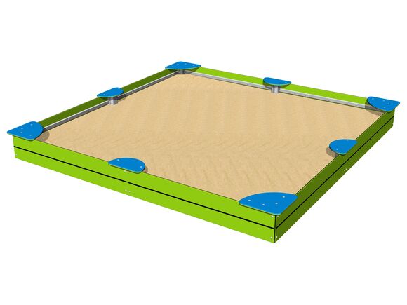 Cutie de nisip cu scaune 3x3 m PIP3030LB