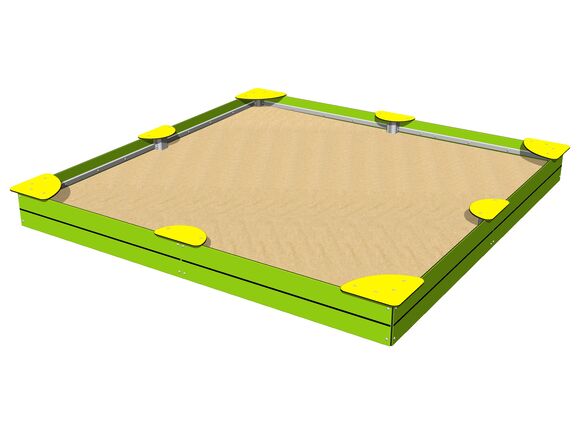Cutie de nisip cu scaune 3x3 m PIP3030LY