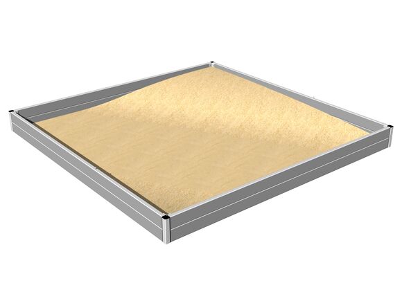 Groapă cu nisip 3x3 m PI330KS - argintiu