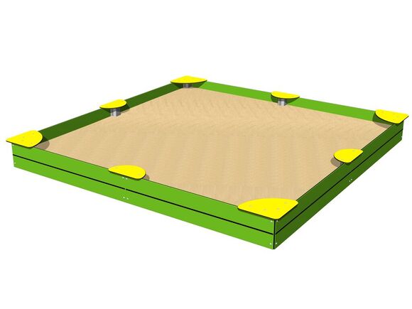 Cutie de nisip cu scaune 3x3 m PIH3030LY