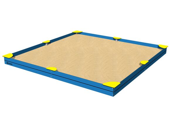 Cutie de nisip cu scaune 4x4 m PIP4040BY