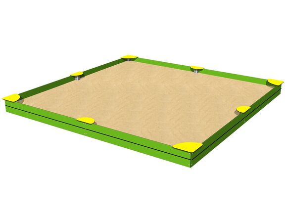 Cutie de nisip cu scaune 4x4 m PIH4040LY