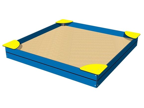 Cutie de nisip cu scaune 2x2 m