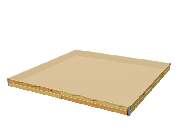 Prelată pentru acoperirea gropii cu nisip 4x4 m PZ442D