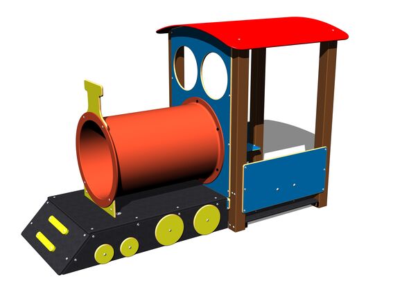 Locomotivă MA200KW - maro