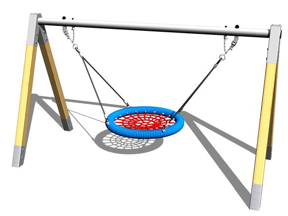 Leagăn cu lanţ Scoică RH170D (înălțime de cădere 1 m)