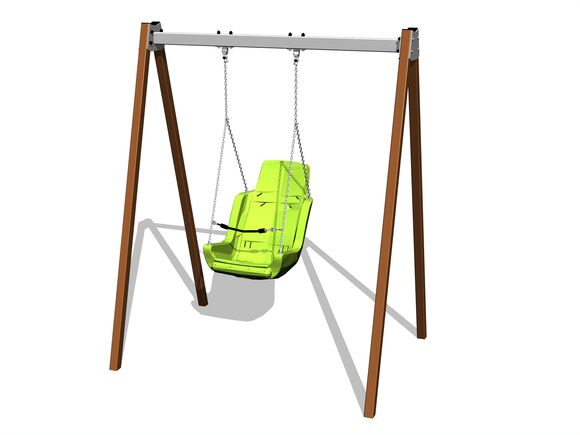 Leagăn cu lanț RH6114KW - maro