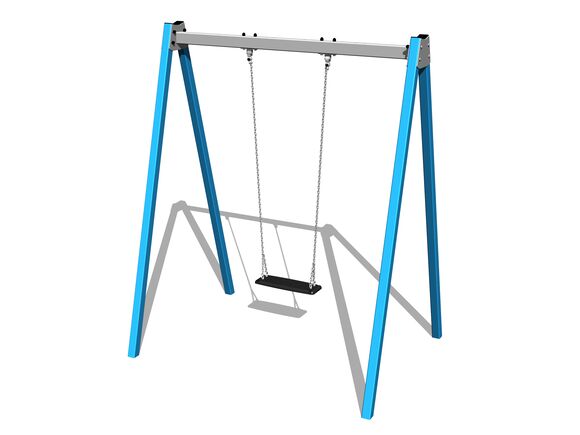 Leagăn cu lanț RH6111KB - albastru (înălțime liberă 1,5 m)