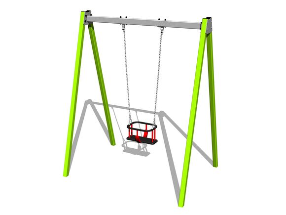 Leagăn cu lanț - lime (înălțime liberă 1,5 m)