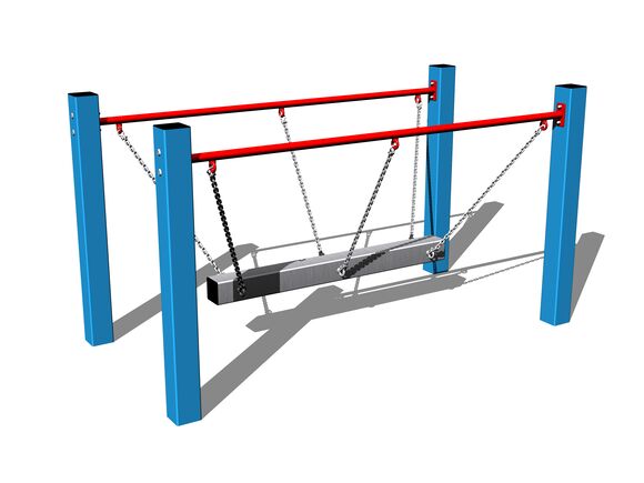 Punte cu lanțuri RL101KB - albastru (înălțime de cădere 1 m)