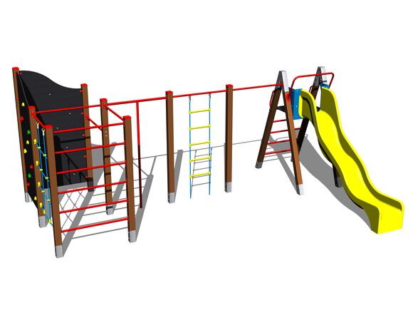 Set căţărare SS102KW - maro