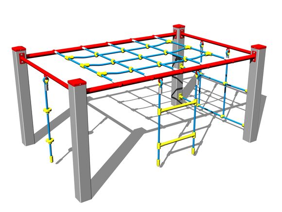 Set căţărare SS8410KS - argintiu