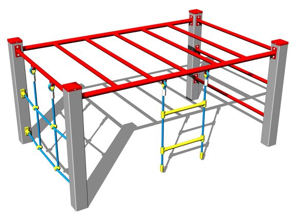 Set căţărare SS8411KS - argintiu