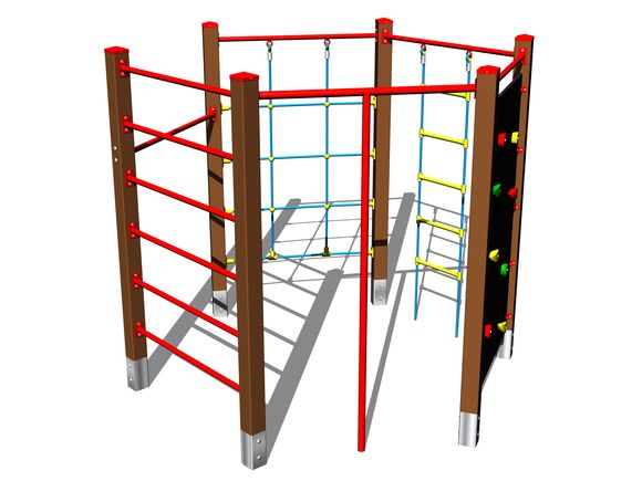 Set căţărare SS8603KW - maro