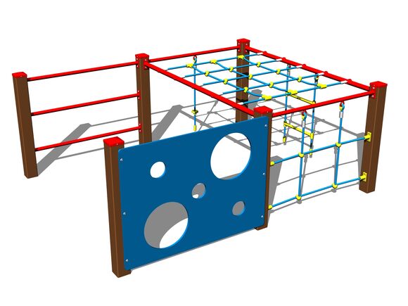 Set căţărare SS8606KW - maro