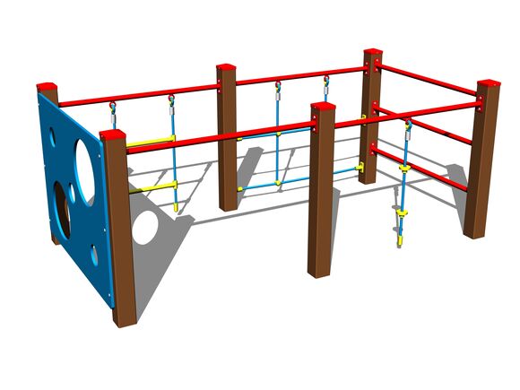 Set căţărare SS8609KW - maro