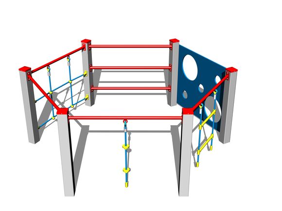 Set căţărare SS8610KS - argintiu