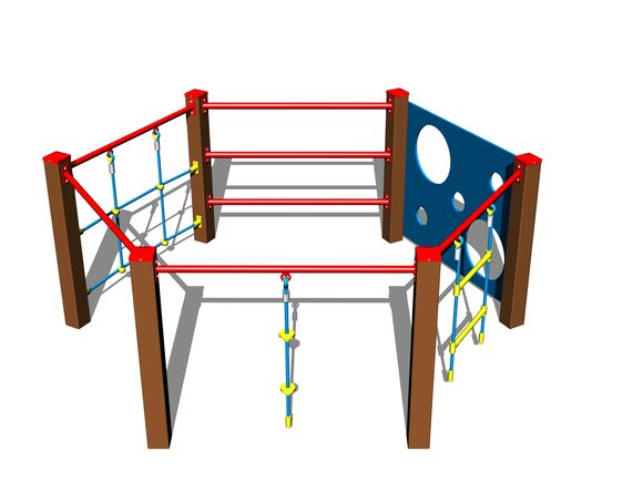 Set căţărare SS8610KW - maro