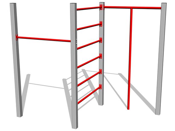 Set căţărare SS8301KS - argintiu