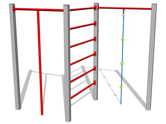 Set căţărare SS8302KS - argintiu