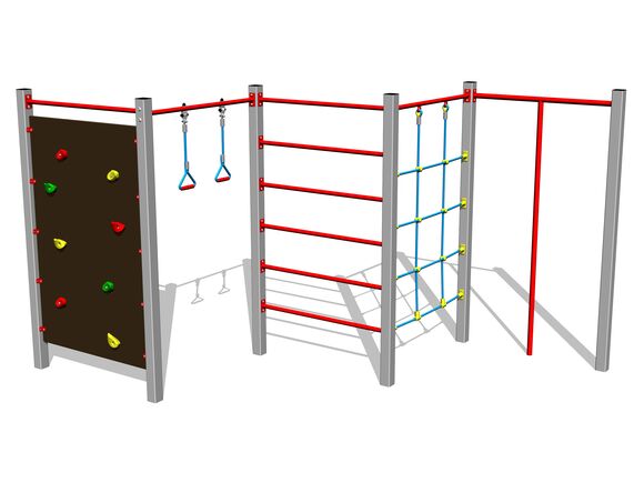 Set căţărare SS8501KS - argintiu