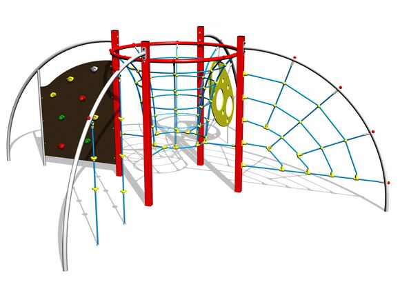 Set căţărare SS8502KR - roșu