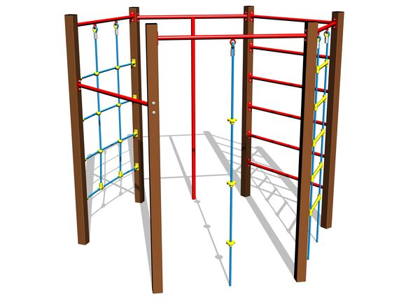 Set căţărare SS8601KW - maro