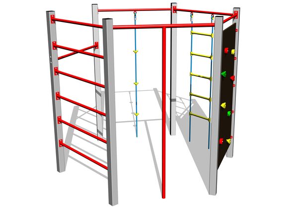 Set căţărare 602KS - argintiu