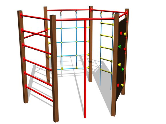Set căţărare SS8603KW - maro