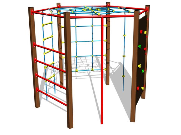 Set căţărare SS8604KW - maro
