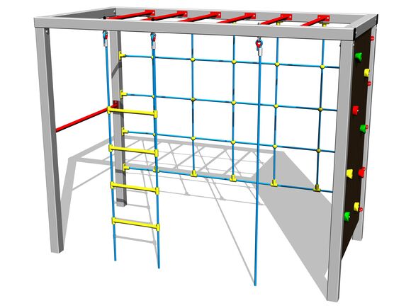 Set căţărare SS8608KS - argintiu