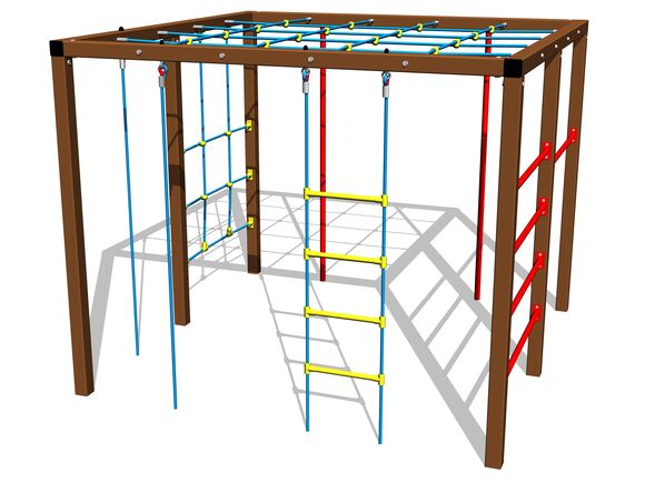 Set căţărare SS8901KW - maro