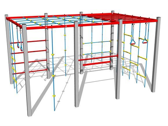 Set căţărare - argintiu
