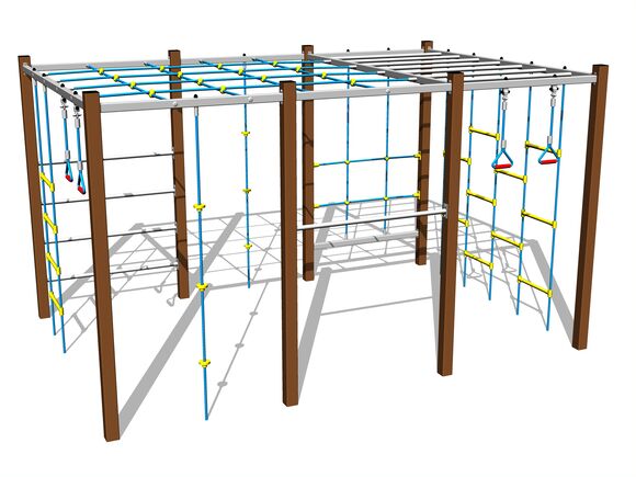 Set căţărare - maro