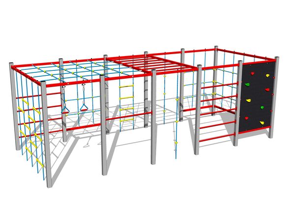 Set căţărare - argintiu