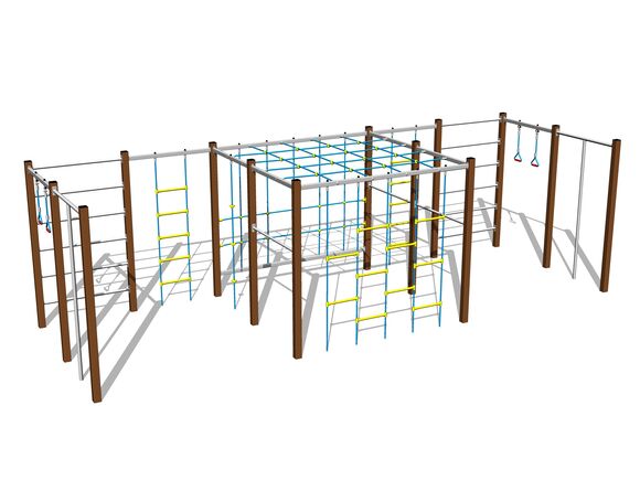 Set căţărare - maro