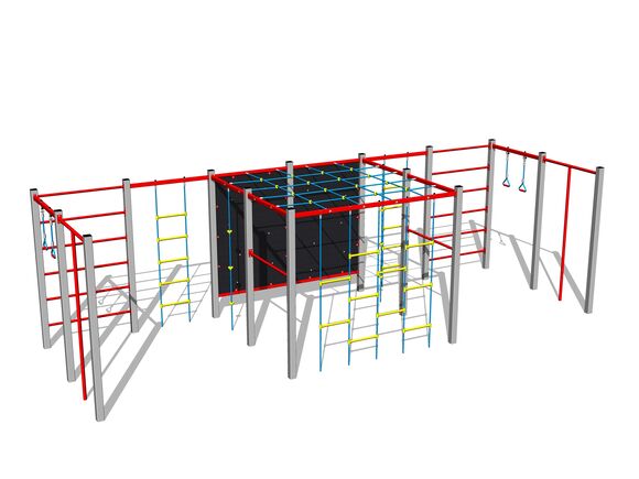 Set căţărare - argintiu