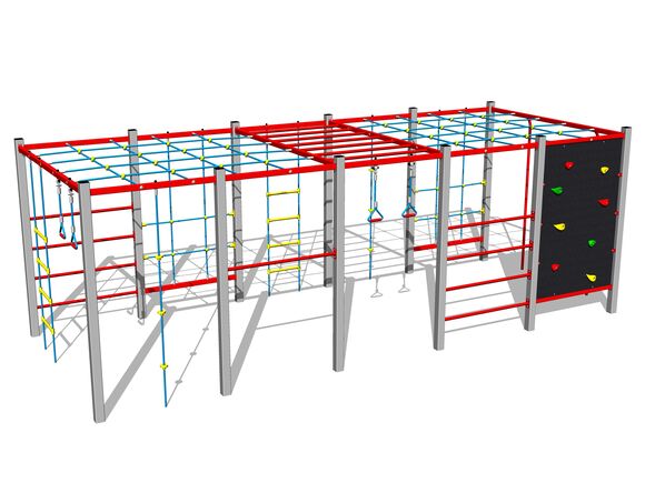 Set căţărare - argintiu