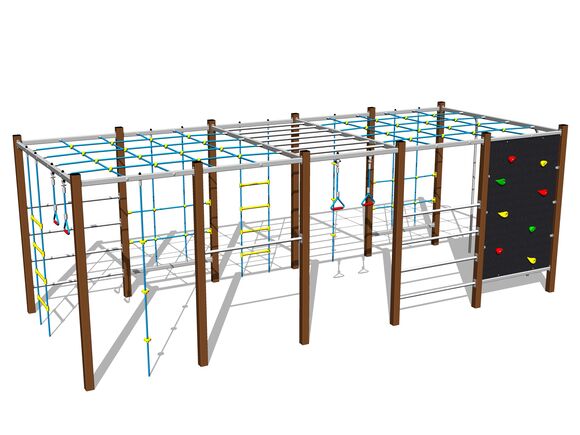 Set căţărare - maro