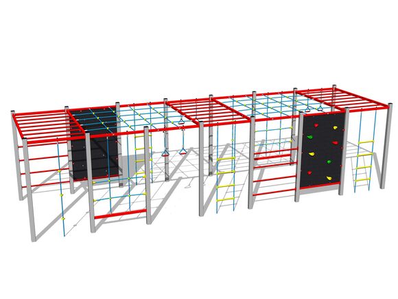 Set căţărare - argintiu