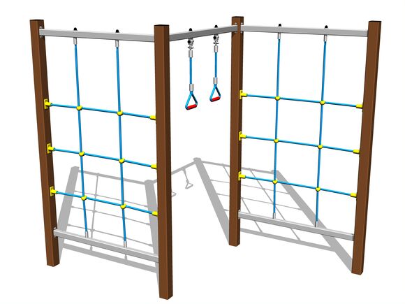 Set căţărare - maro