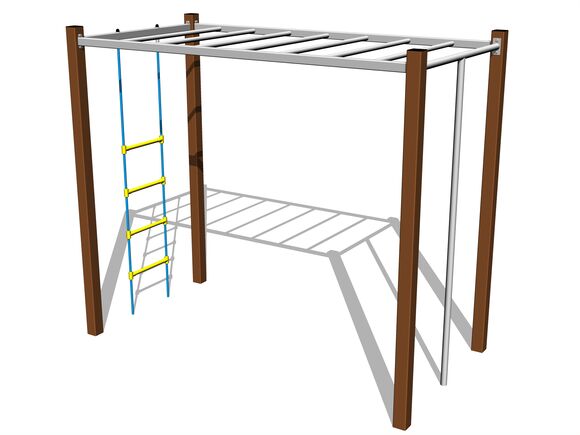Set căţărare - maro