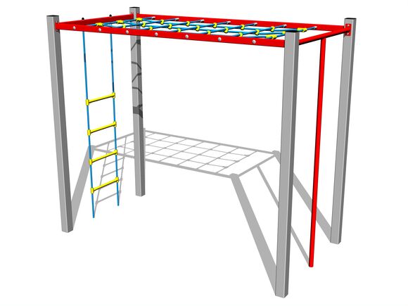 Set căţărare - argintiu