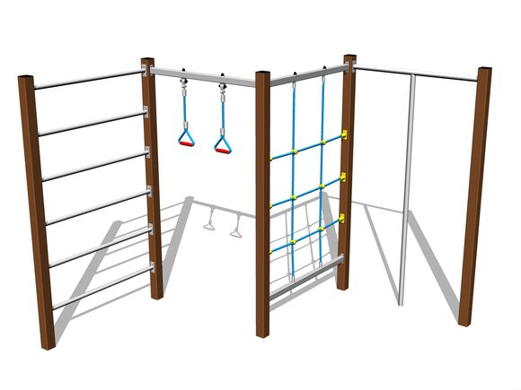 Set căţărare - maro