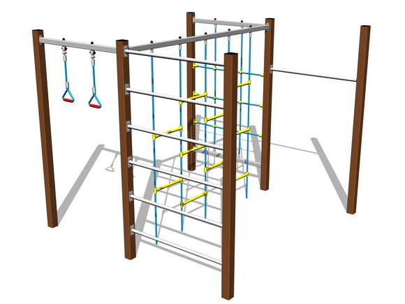 Set căţărare - maro