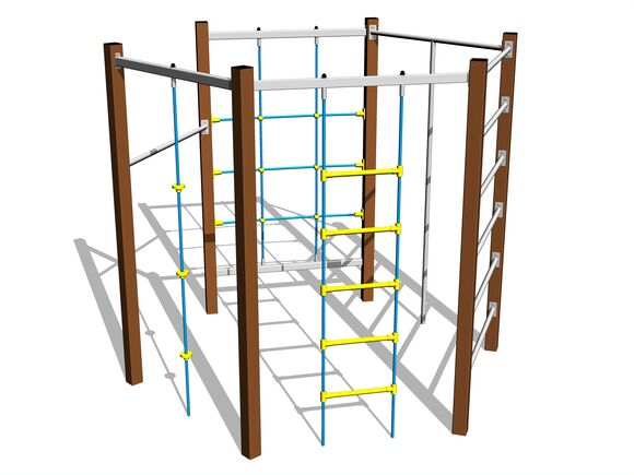 Set căţărare - maro