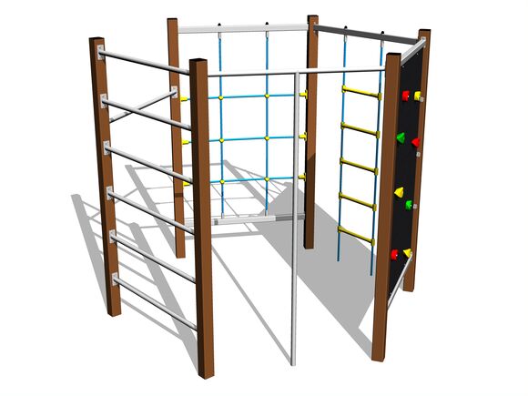 Set căţărare - maro