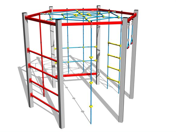 Set căţărare - argintiu