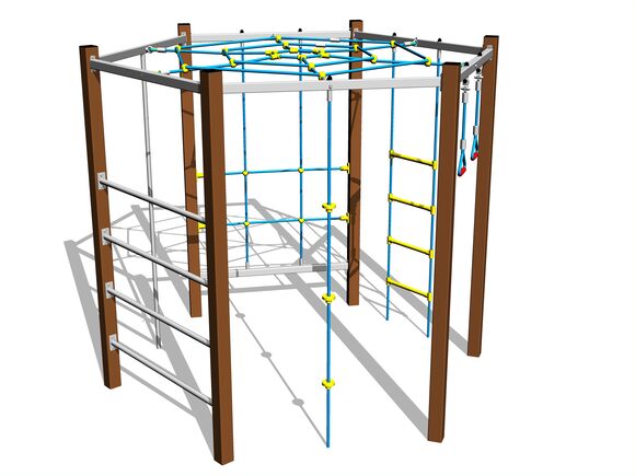 Set căţărare - maro